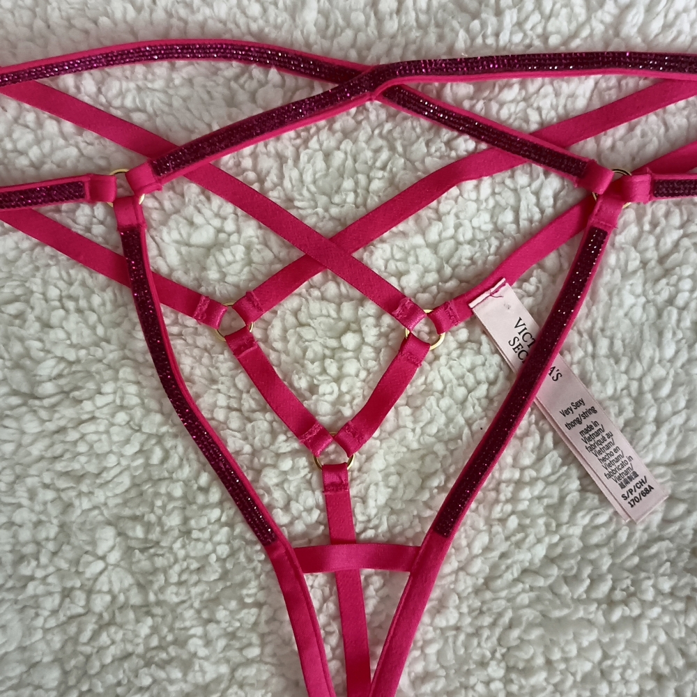 Victoria's Secret Pink Strappy Panties
